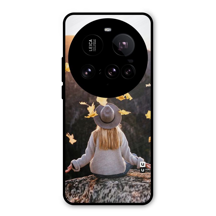 Leaf Rain Sunset Metal Back Case for Xiaomi 15 Ultra