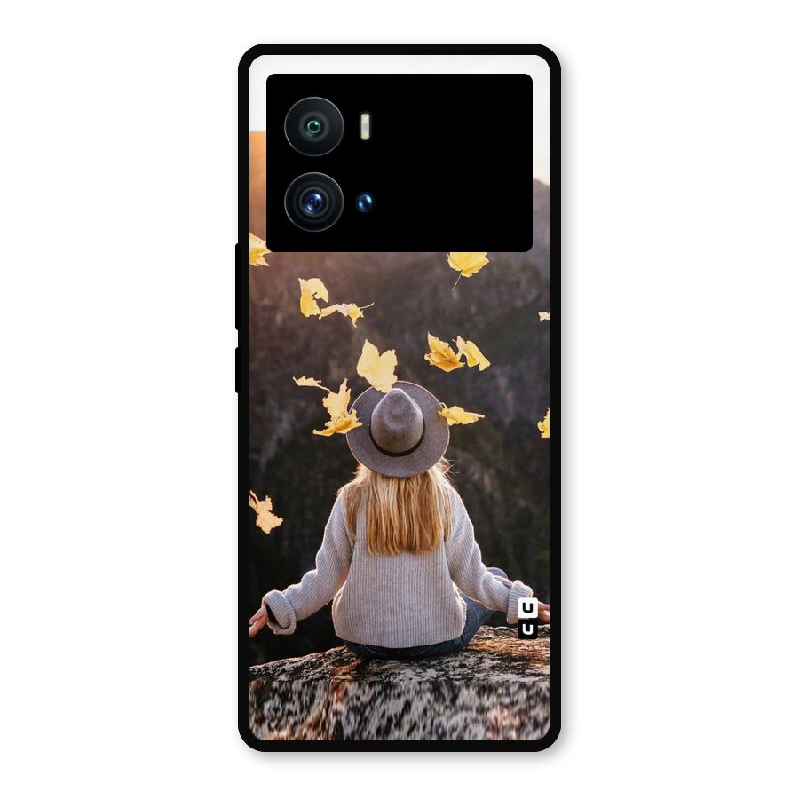 Leaf Rain Sunset Metal Back Case for iQOO 9 Pro