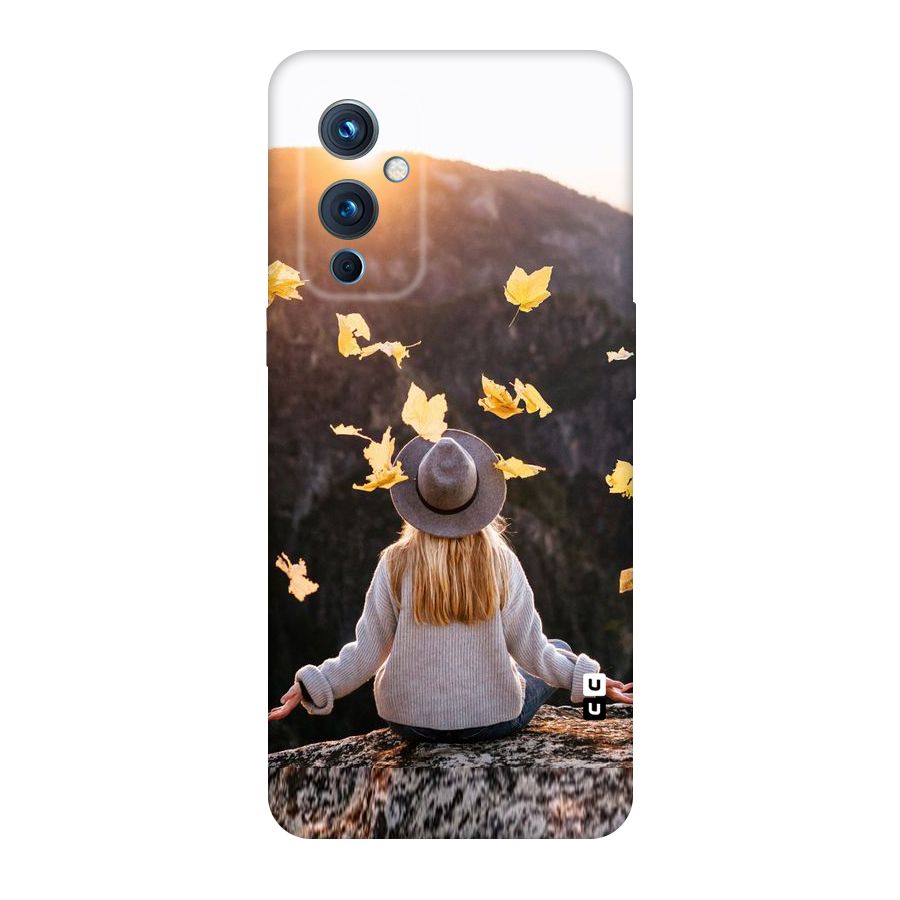 Leaf Rain Sunset Original Polycarbonate Back Case for OnePlus 9