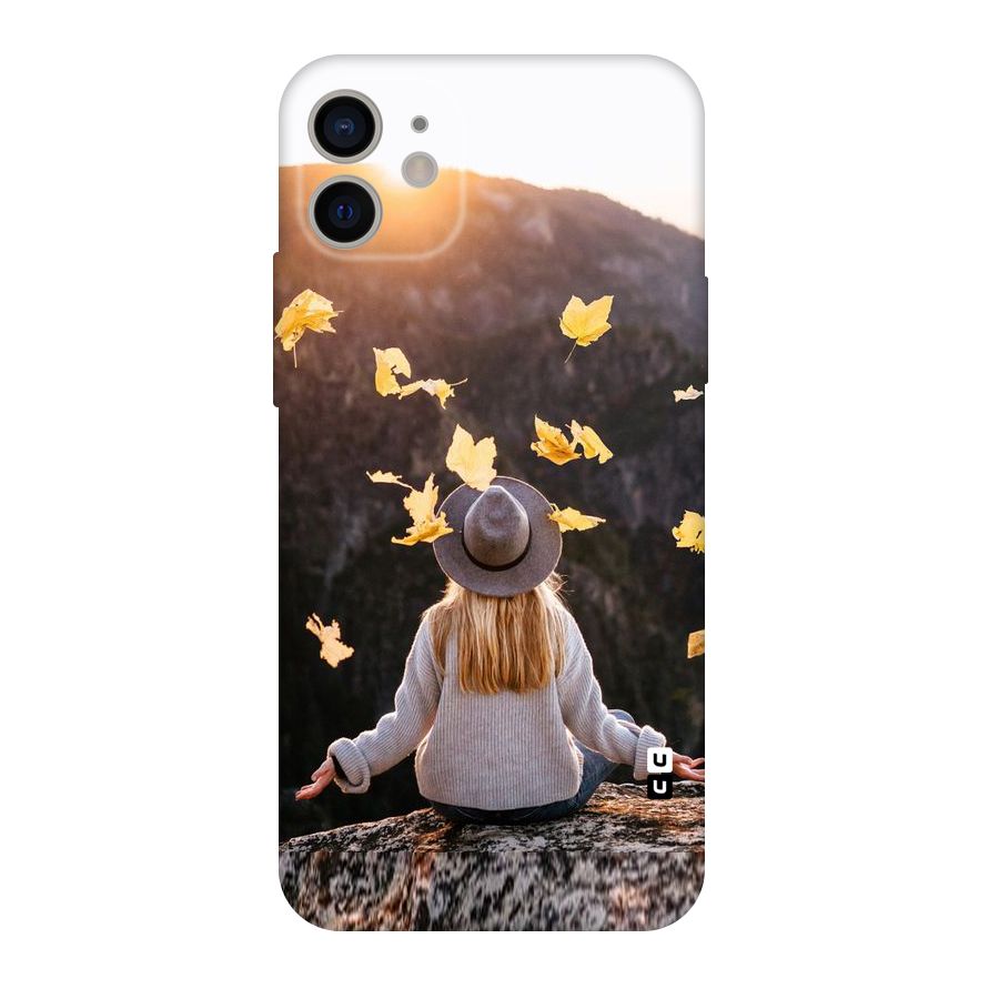Leaf Rain Sunset Original Polycarbonate Back Case for iPhone 11