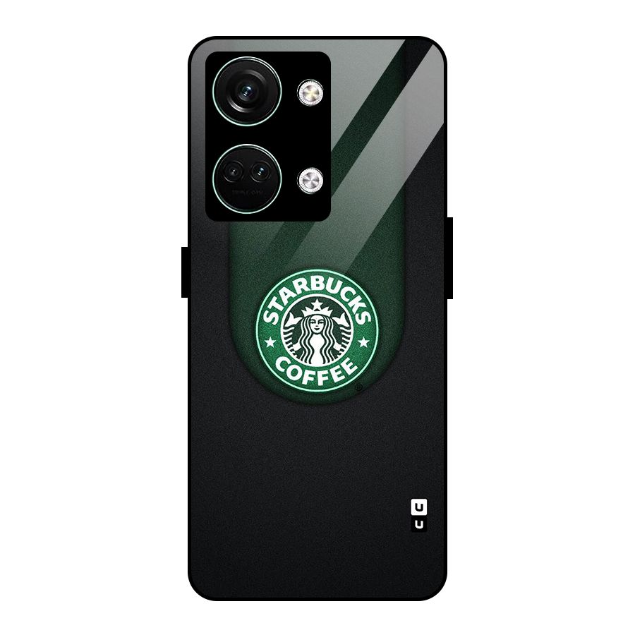 Leaf StarBucks Glass Back Case for Oneplus Nord 3