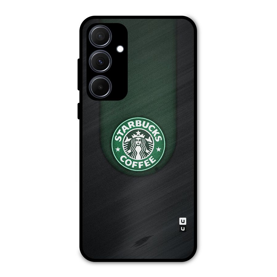Leaf StarBucks Metal Back Case for Galaxy A35