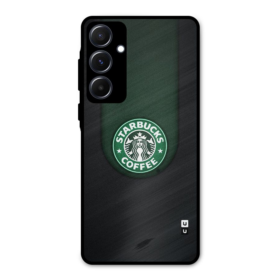 Leaf StarBucks Metal Back Case for Galaxy A55