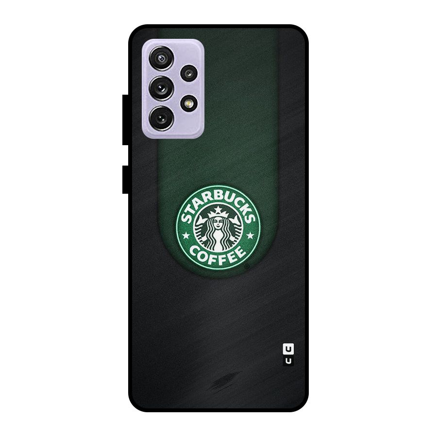 Leaf StarBucks Metal Back Case for Galaxy A72