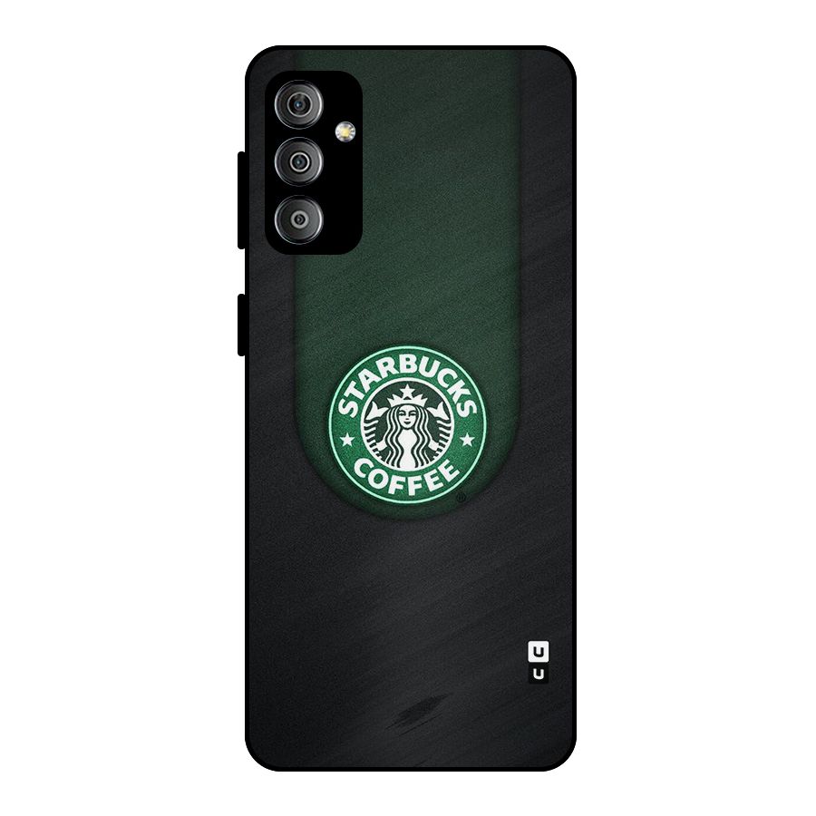 Leaf StarBucks Metal Back Case for Galaxy F23