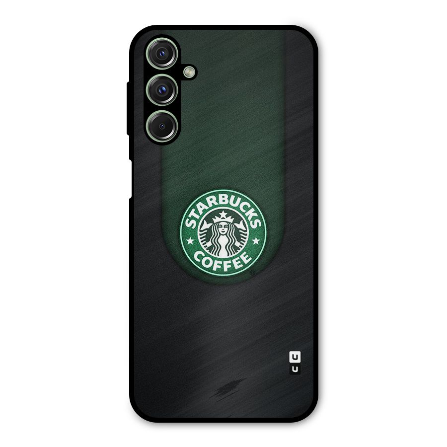 Leaf StarBucks Metal Back Case for Galaxy F34