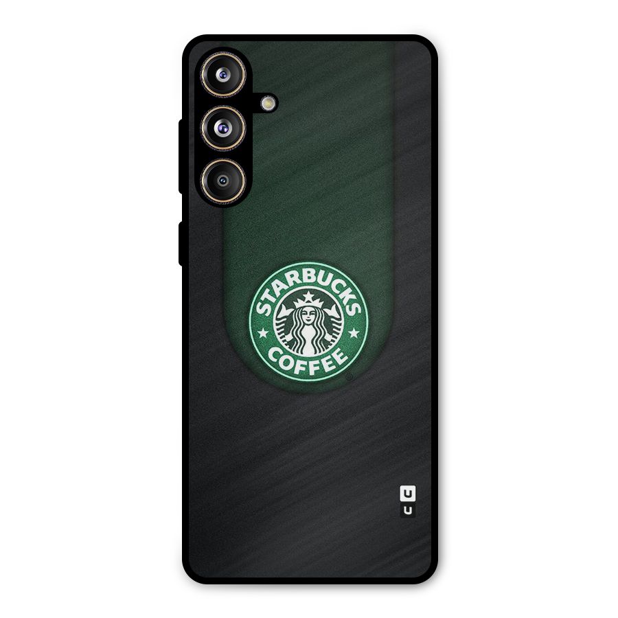 Leaf StarBucks Metal Back Case for Galaxy F55