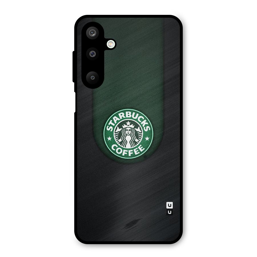 Leaf StarBucks Metal Back Case for Galaxy M16
