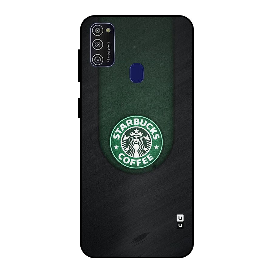 Leaf StarBucks Metal Back Case for Galaxy M30s
