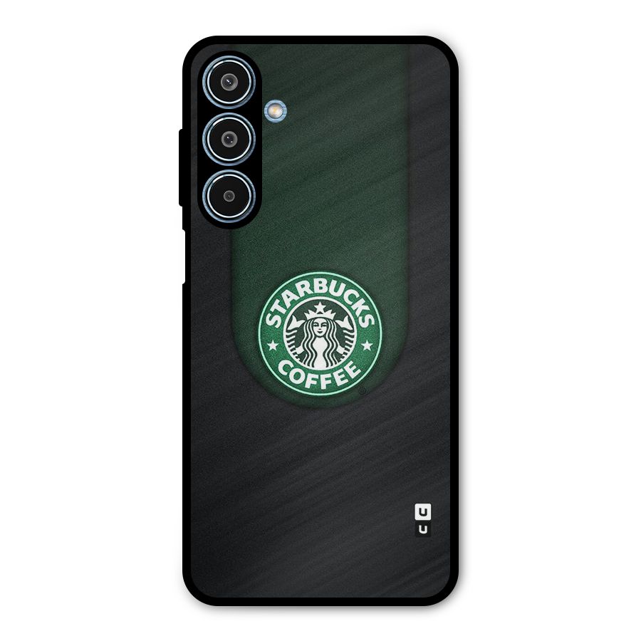 Leaf StarBucks Metal Back Case for Galaxy M35