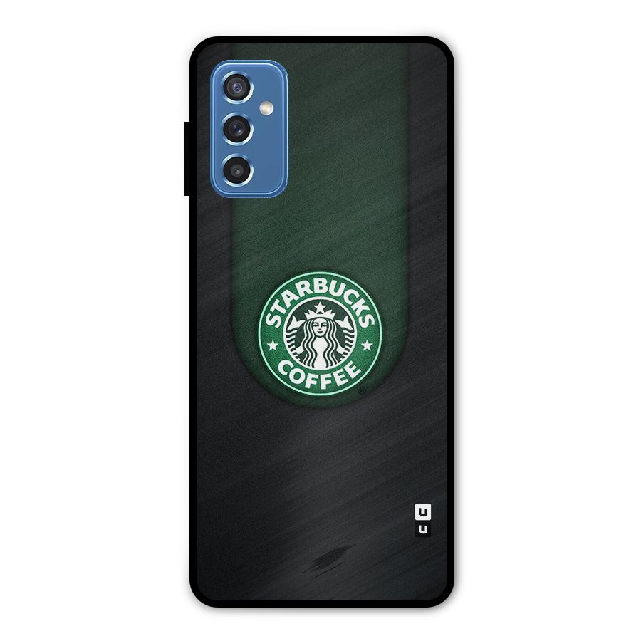Leaf StarBucks Metal Back Case for Galaxy M52 5G