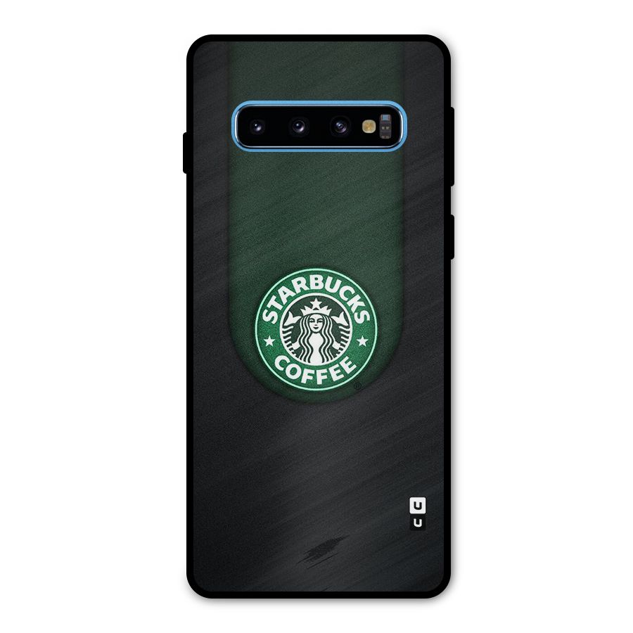 Leaf StarBucks Metal Back Case for Galaxy S10