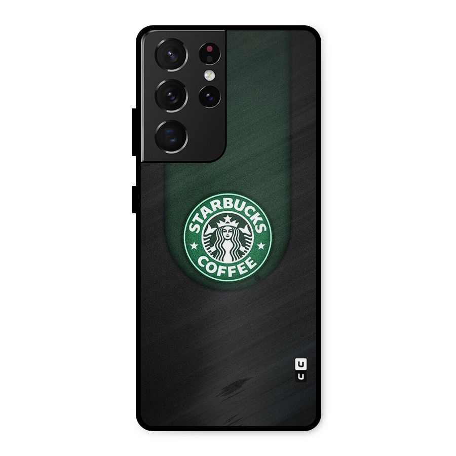 Leaf StarBucks Metal Back Case for Galaxy S21 Ultra 5G