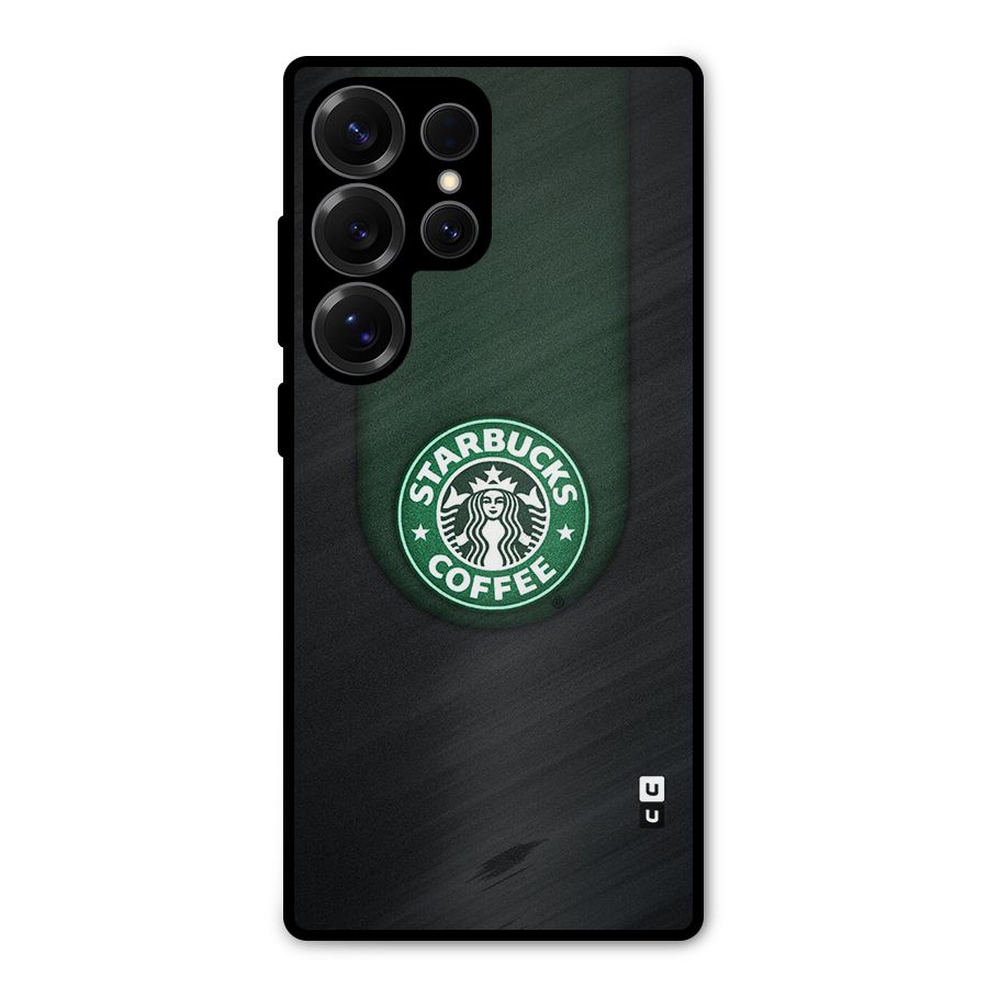 Leaf StarBucks Metal Back Case for Galaxy S25 Ultra