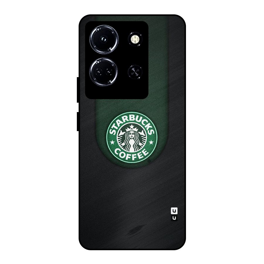 Leaf StarBucks Metal Back Case for Infinix Note 30 5G