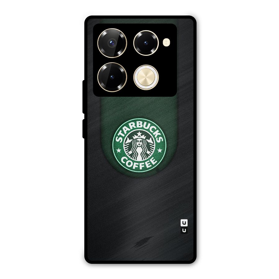 Leaf StarBucks Metal Back Case for Infinix Note 40 Pro Plus