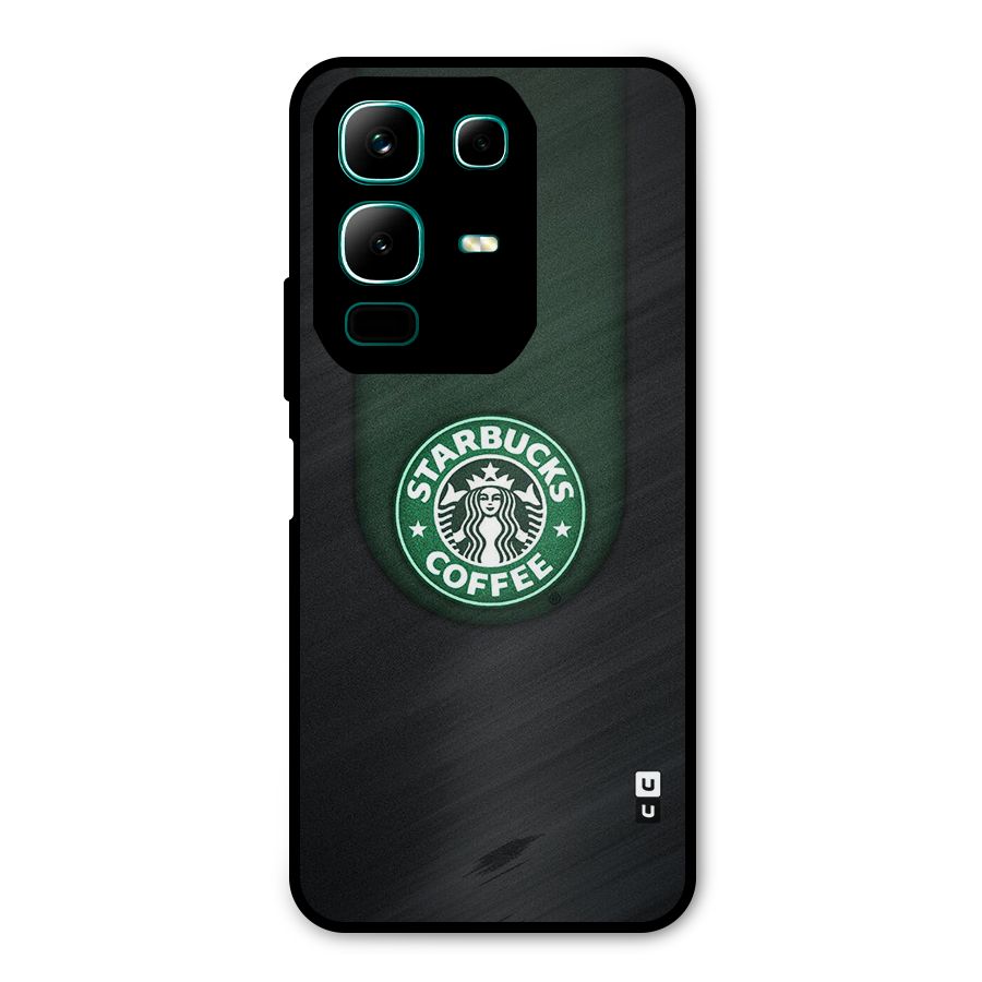 Leaf StarBucks Metal Back Case for Infinix Note 50x