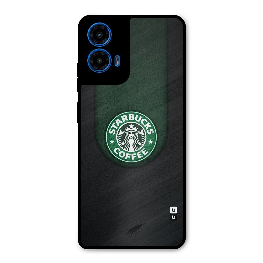 Leaf StarBucks Metal Back Case for Moto G45