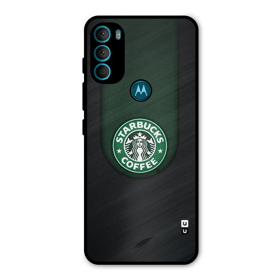Leaf StarBucks Metal Back Case for Moto G71 5G
