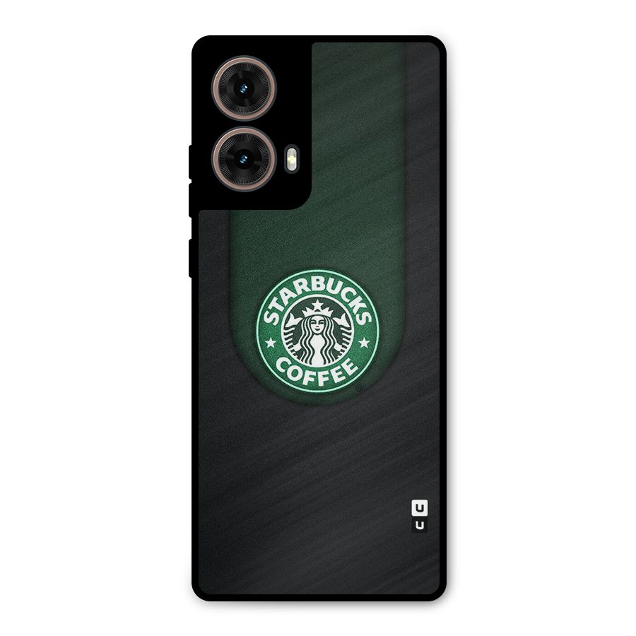 Leaf StarBucks Metal Back Case for Moto G85
