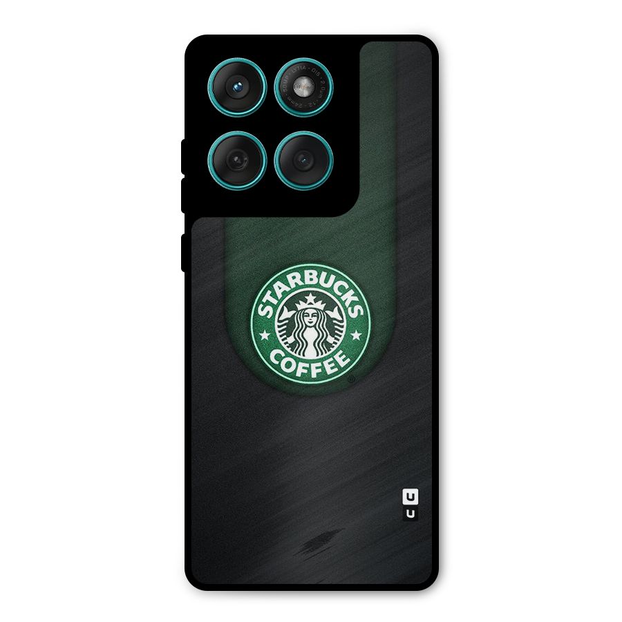 Leaf StarBucks Metal Back Case for Motorola Edge 60 Fusion