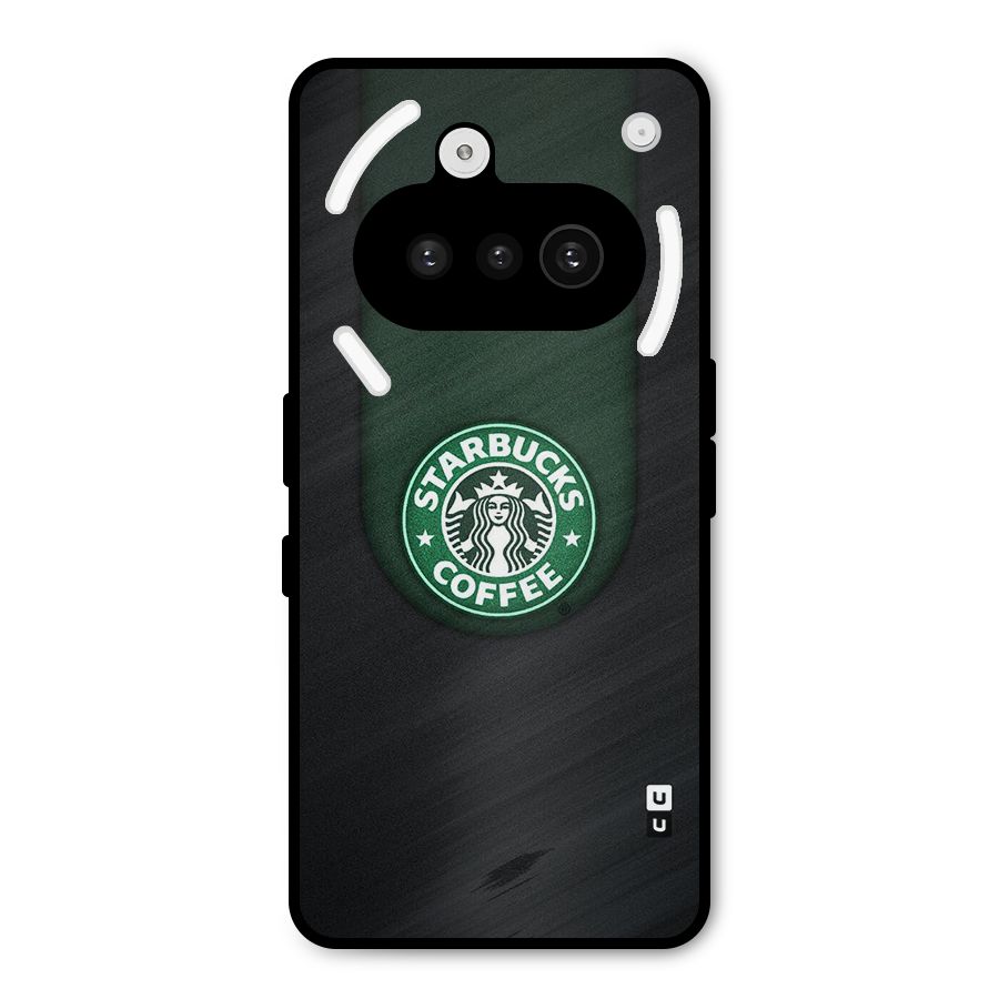 Leaf StarBucks Metal Back Case for Nothing Phone 3a