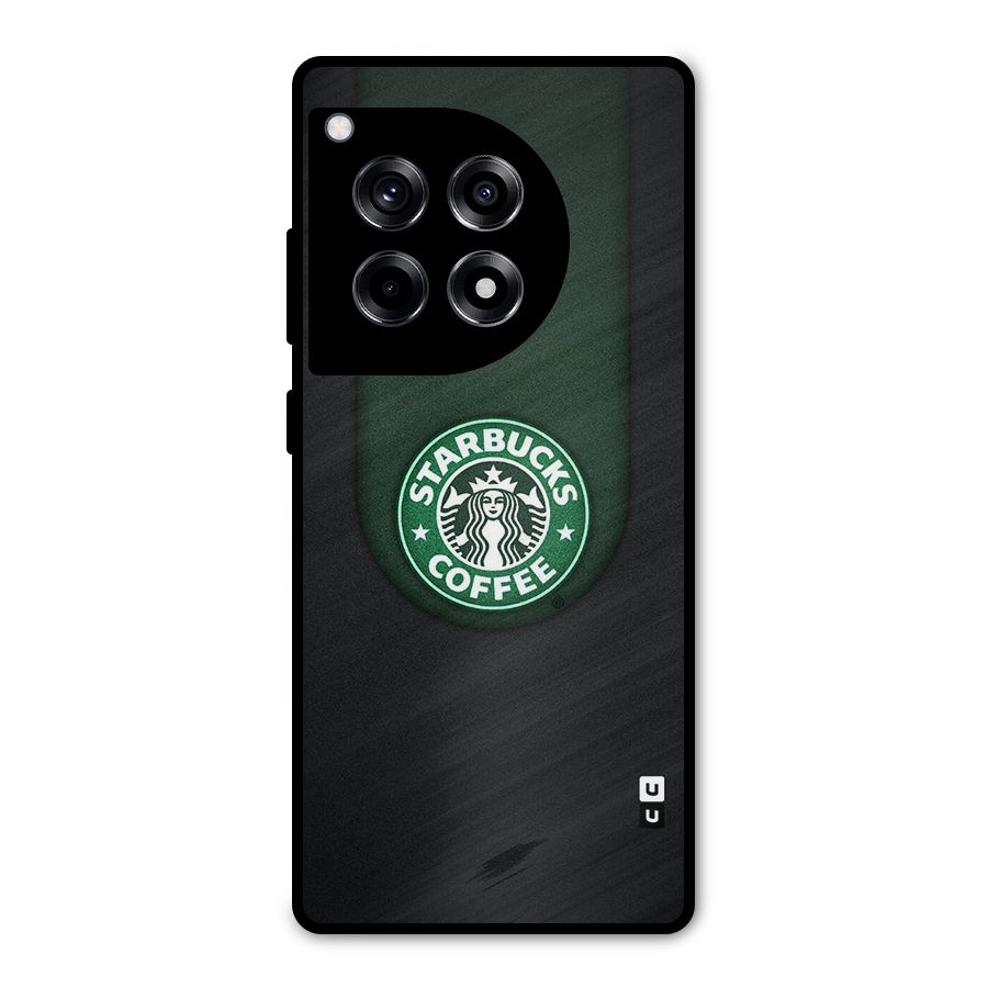 Leaf StarBucks Metal Back Case for OnePlus 12R