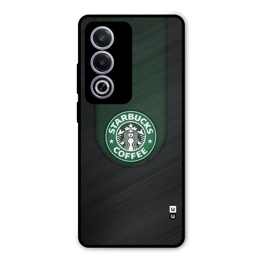 Leaf StarBucks Metal Back Case for Oppo K12x