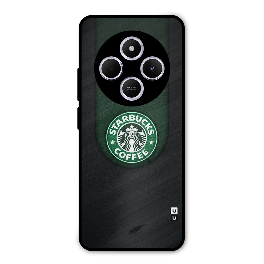 Leaf StarBucks Metal Back Case for Poco M7