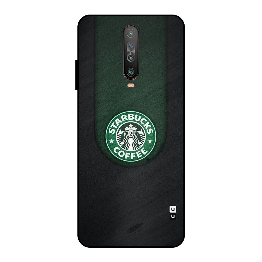 Leaf StarBucks Metal Back Case for Poco X2
