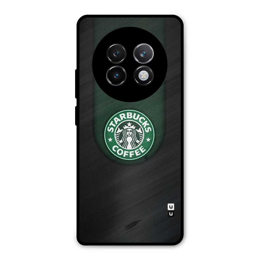 Leaf StarBucks Metal Back Case for Realme 13 Plus