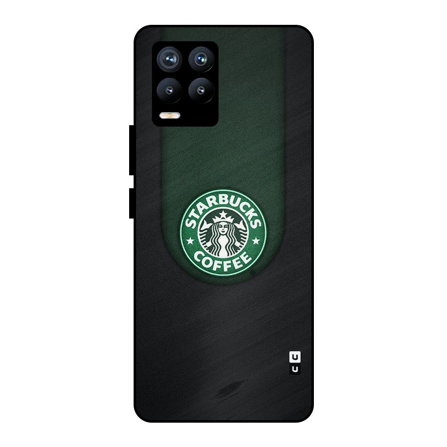 Leaf StarBucks Metal Back Case for Realme 8 Pro