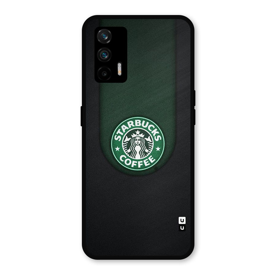Leaf StarBucks Metal Back Case for Realme X7 Max