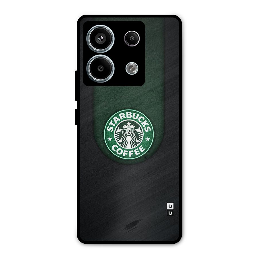 Leaf StarBucks Metal Back Case for Redmi Note 13 Pro 5G