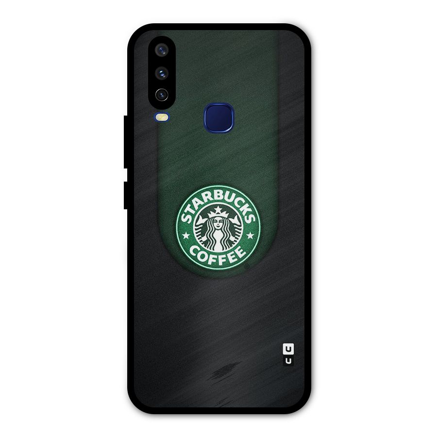Leaf StarBucks Metal Back Case for Vivo V17