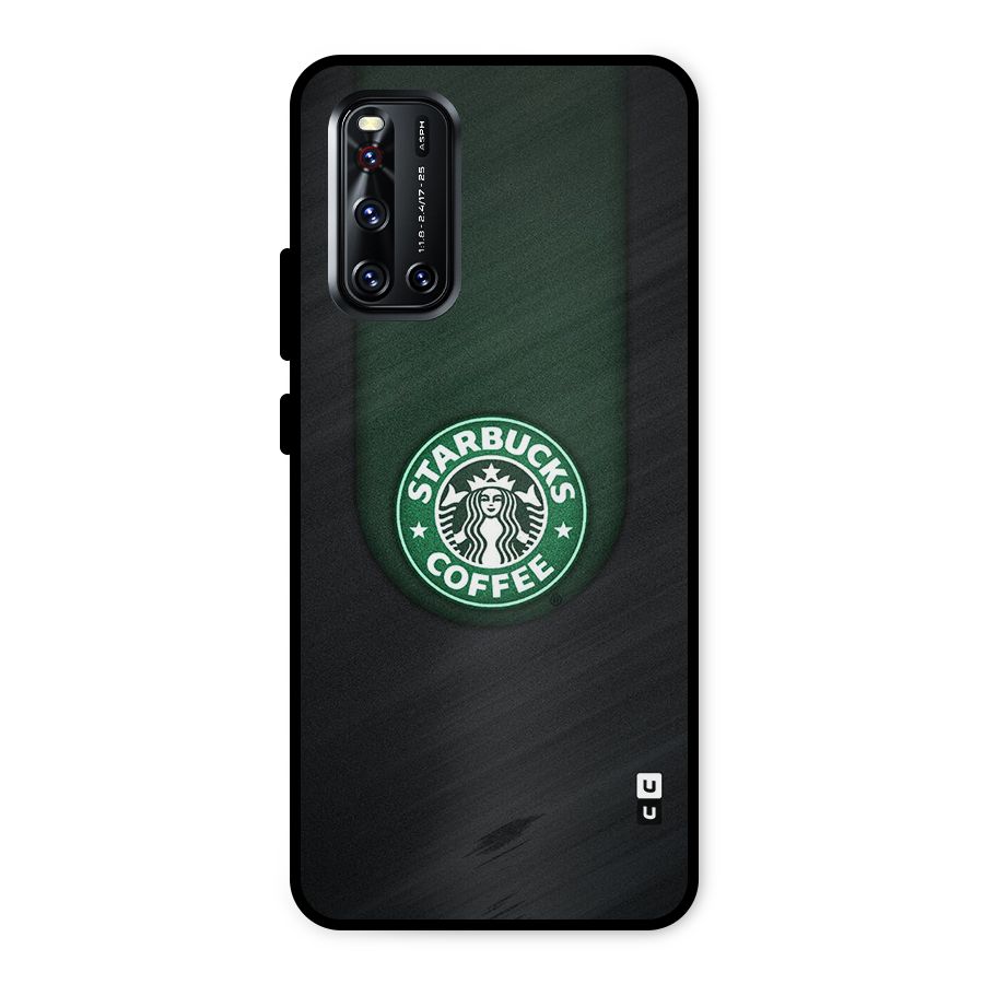 Leaf StarBucks Metal Back Case for Vivo V19