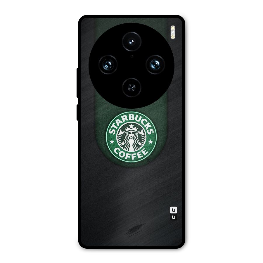 Leaf StarBucks Metal Back Case for Vivo X100 Pro