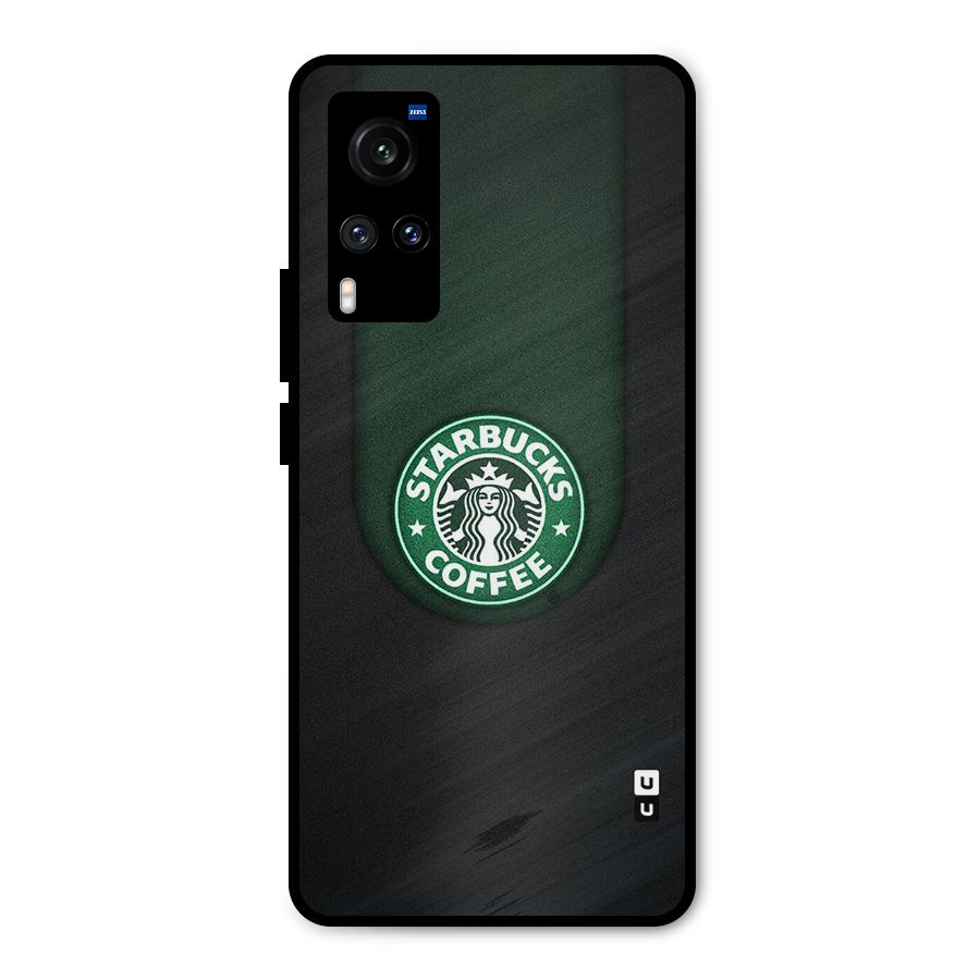 Leaf StarBucks Metal Back Case for Vivo X60