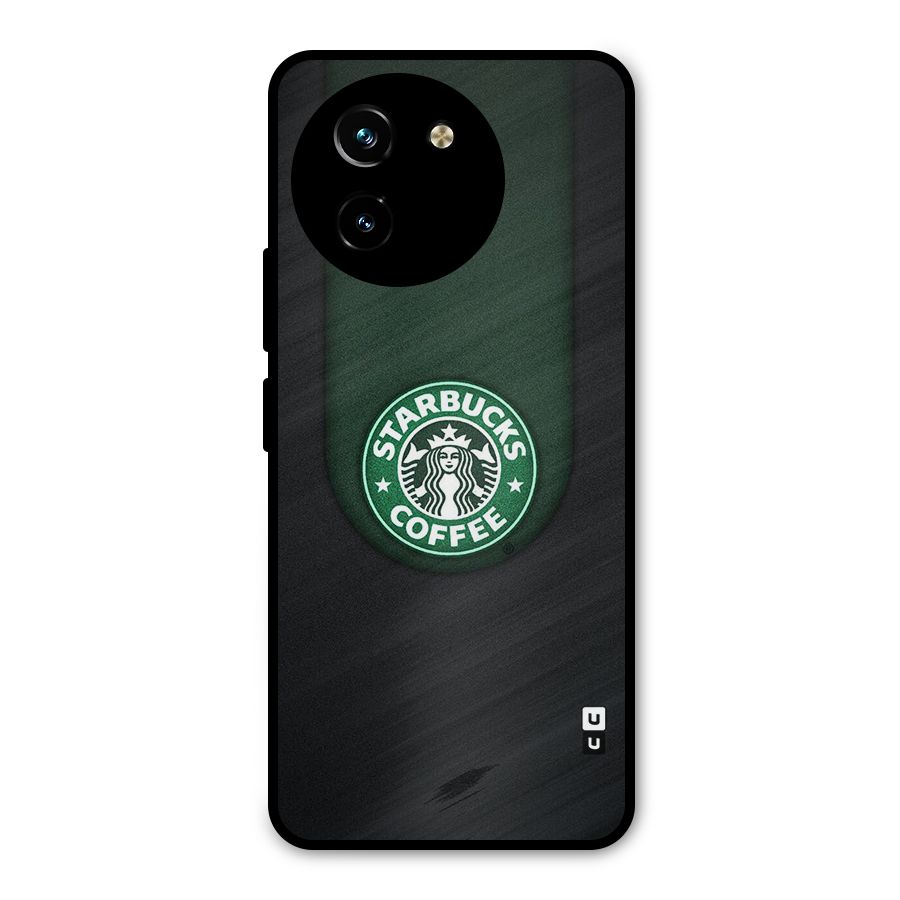 Leaf StarBucks Metal Back Case for Vivo Y200i