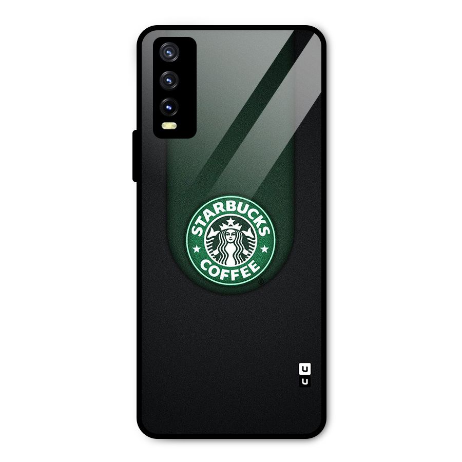 Leaf StarBucks Metal Back Case for Vivo Y20g
