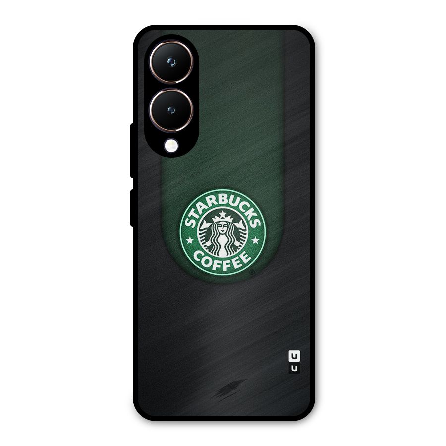 Leaf StarBucks Metal Back Case for Vivo Y28
