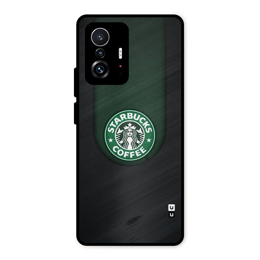 Leaf StarBucks Metal Back Case for Xiaomi 11T Pro