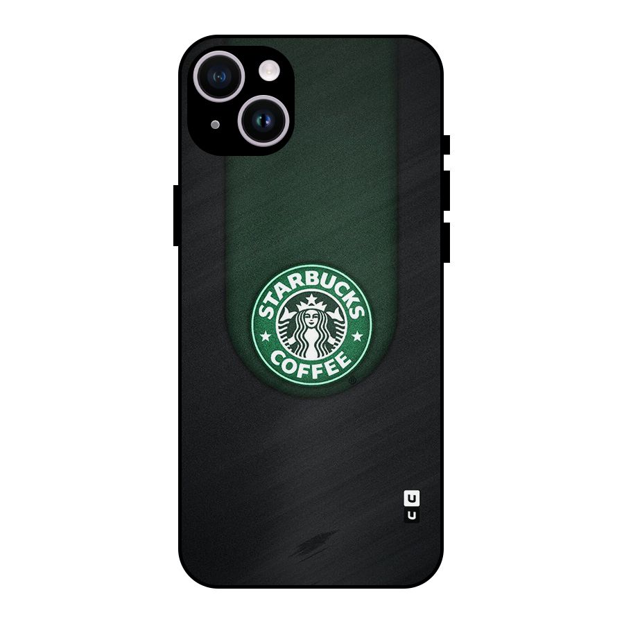 Leaf StarBucks Metal Back Case for iPhone 14 Plus