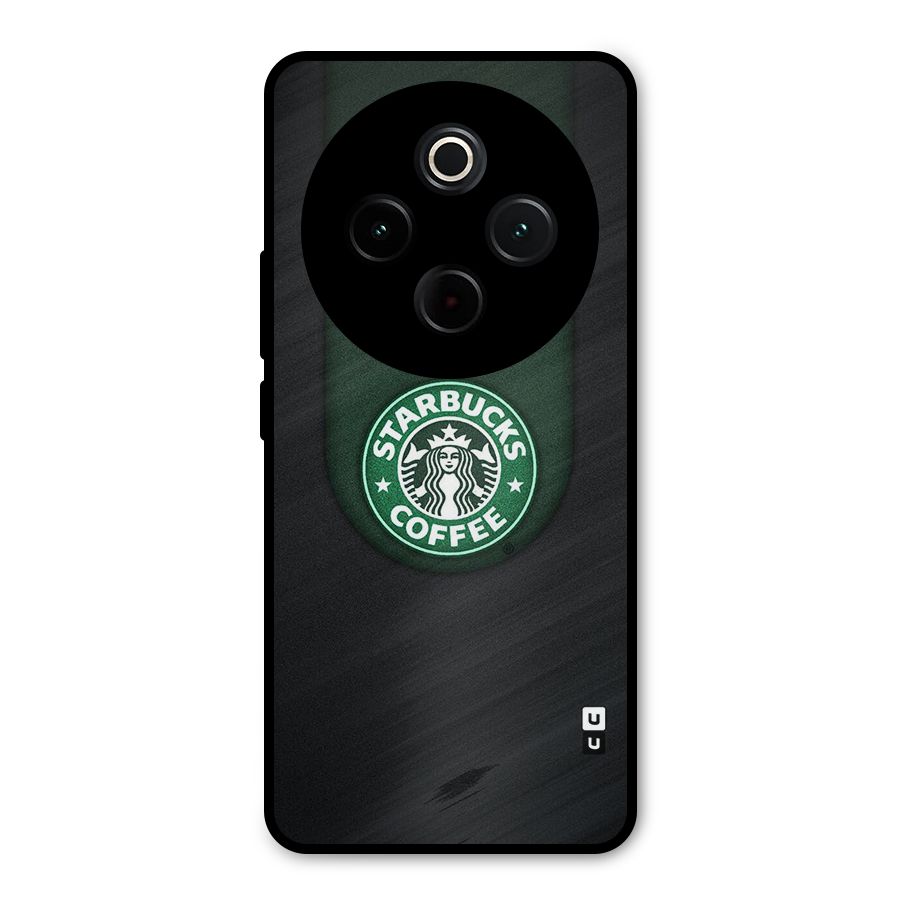 Leaf StarBucks Metal Back Case for iQOO Z10