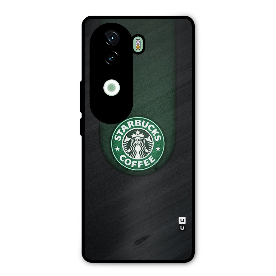 Leaf StarBucks Metal Back Case for iQOO Z9s