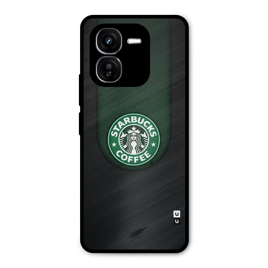 Leaf StarBucks Metal Back Case for iQOO Z9x