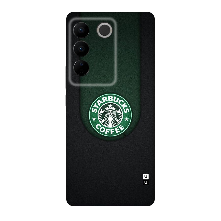 Leaf StarBucks Original Polycarbonate Back Case for Vivo V27