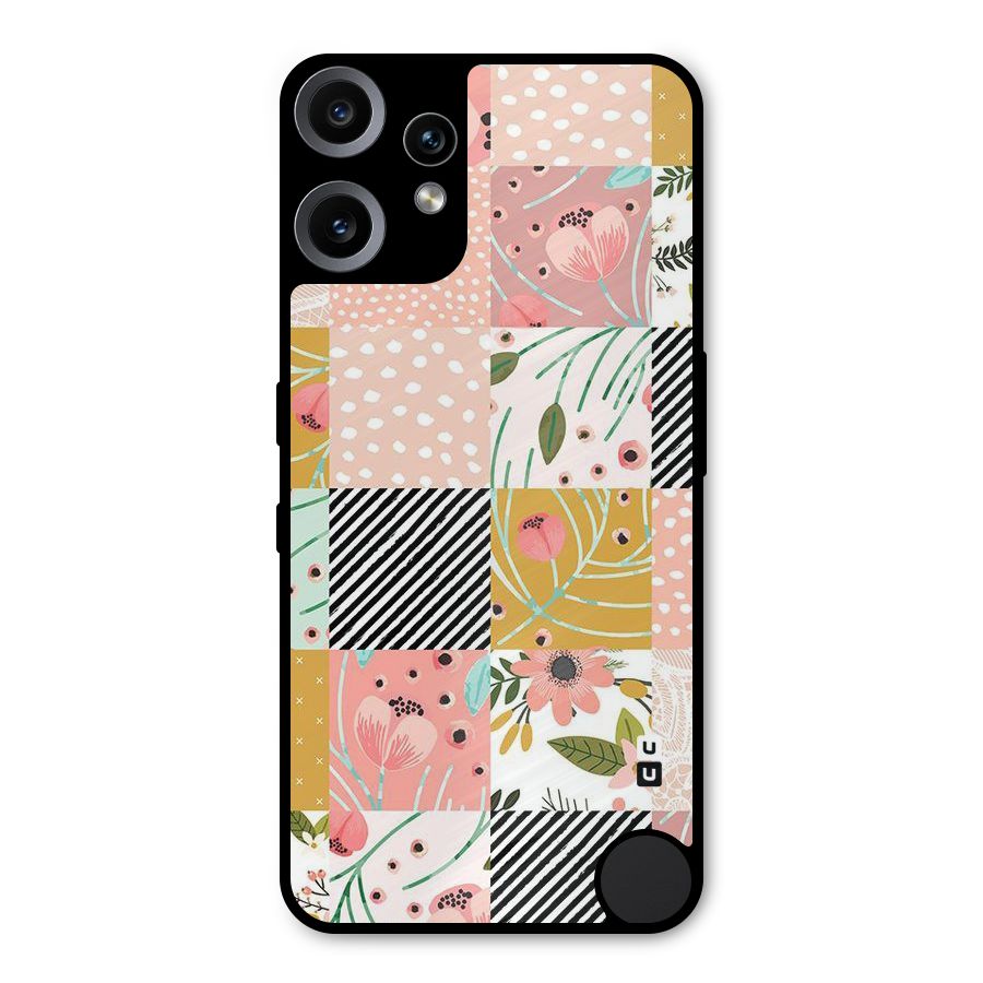 Leaf Stripe Polka Metal Back Case for Nothing CMF Phone 2 Pro