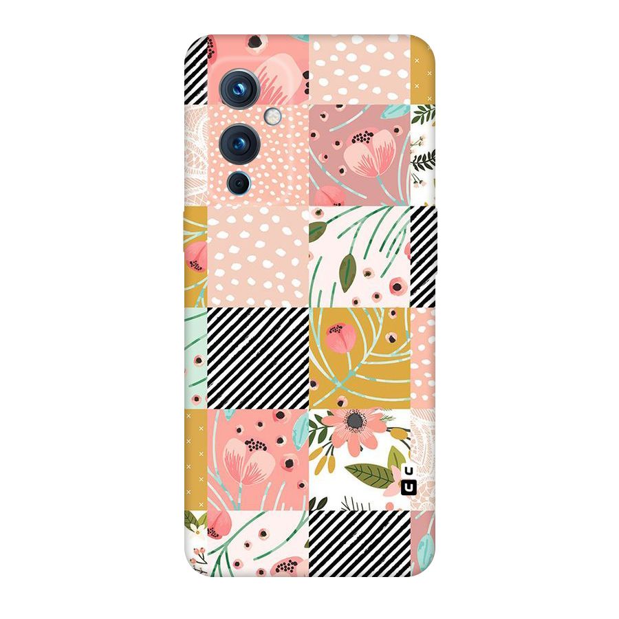Leaf Stripe Polka Original Polycarbonate Back Case for OnePlus 9