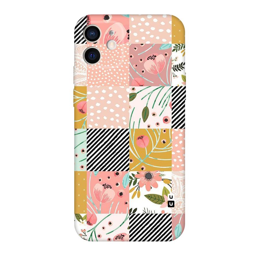 Leaf Stripe Polka Original Polycarbonate Back Case for iPhone 12